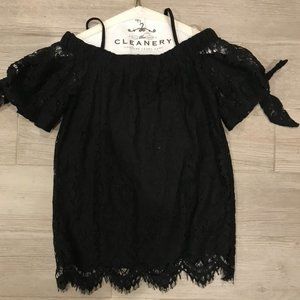 Black Laced Top